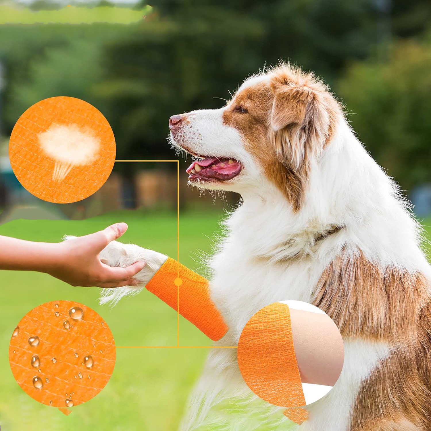 Vodootporni samoljepljivi zavoj za vani