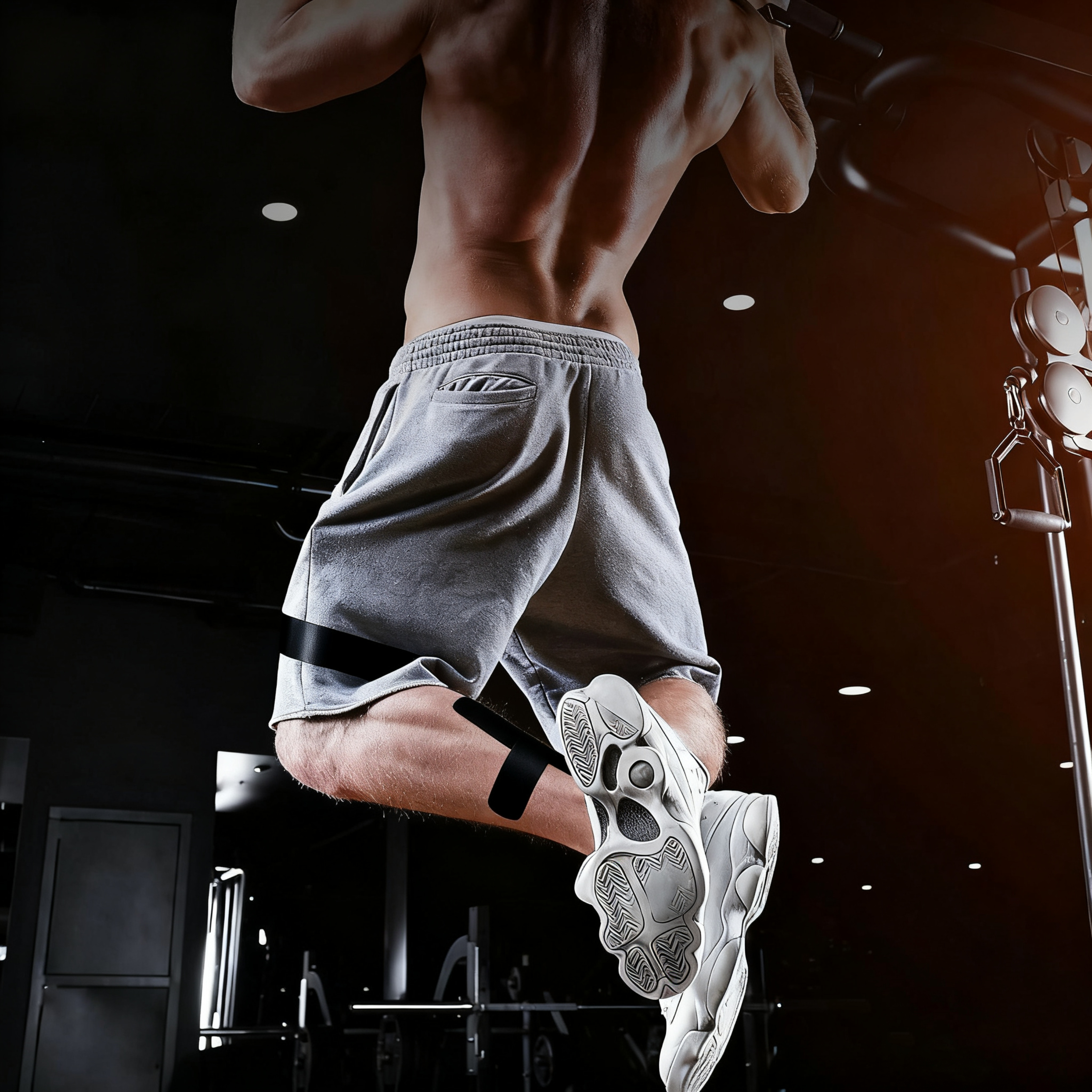 Unaprijed izrezana kineziološka traka za flaster mišića za tele